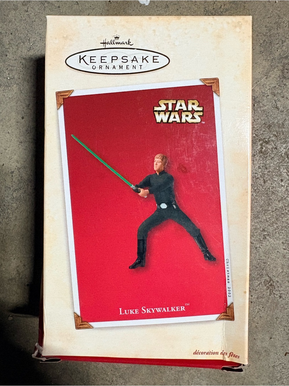 Hallmark Keepsake Ornament Luke Skywalker Star Wars 2002